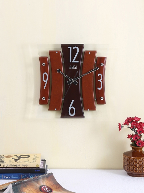 

Safal Brown Dial Wooden 31 x 31 cm Analogue Wall Clock