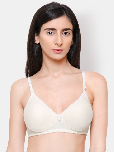 

College Girl Beige Heavily Padded Bra
