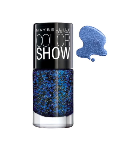 

Maybelline Color Show Rock The Night Party Girl Nail Polish 117, Blue