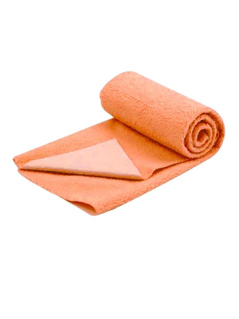 

Moms Home Kids Set Of 2 Orange Waterproof Protector Dry Sheet