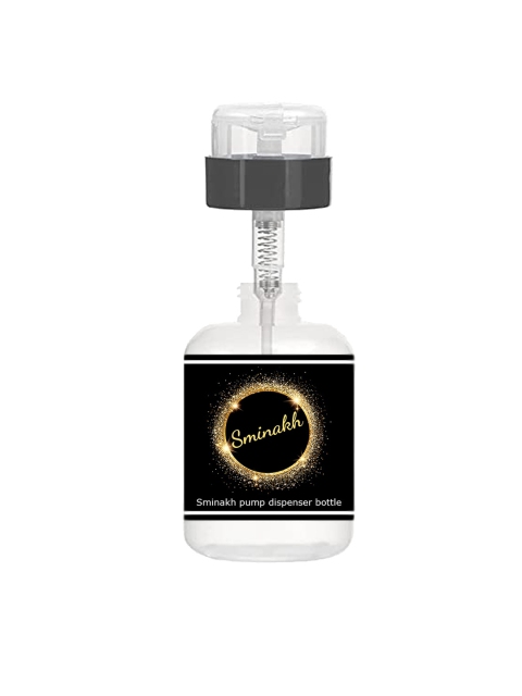 

SMINAKH Transparent Nail Remover Lockable Pump Bottle