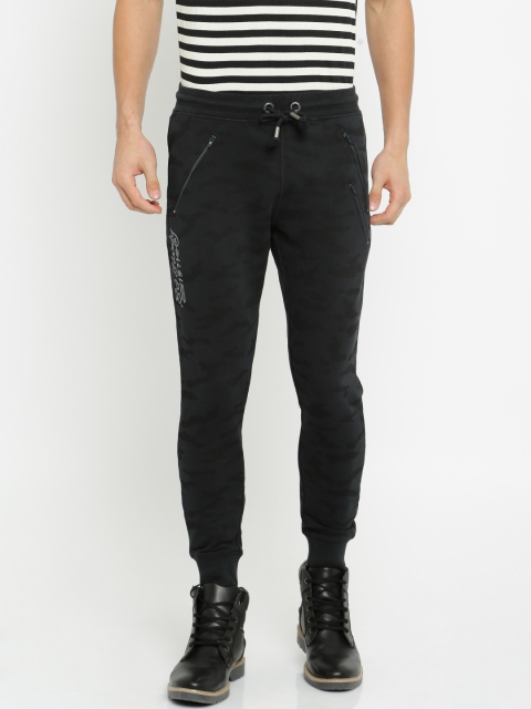 

Ed Hardy Navy Blue Camouflage Print Jogger Track Pants