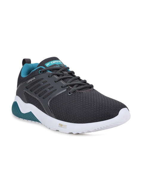 

Campus Men Grey Mesh Running Shoes