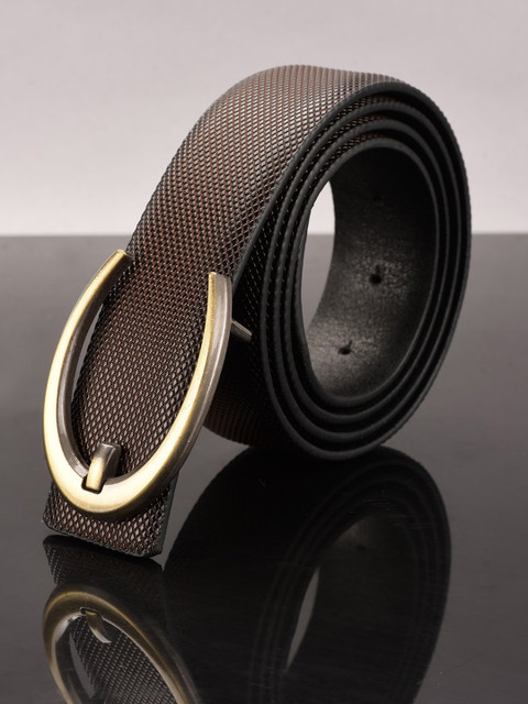 

BuckleUp Men Brown Solid Accessory Gift Set