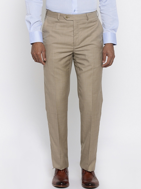 

Raymond Men Beige Formal Trousers