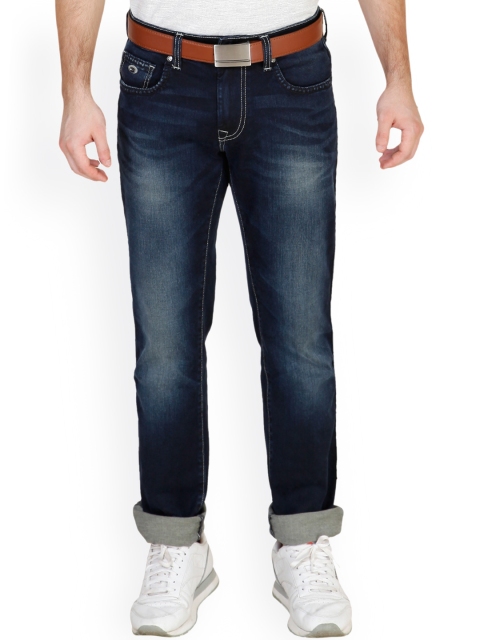 

Lawman pg3 Men Blue Narrow Slim Fit Mid-Rise Clean Look Jeans