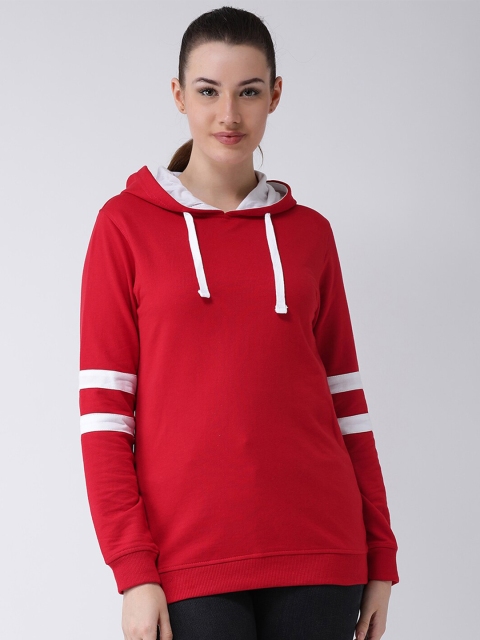 

Club York Women Red Sweatshirt
