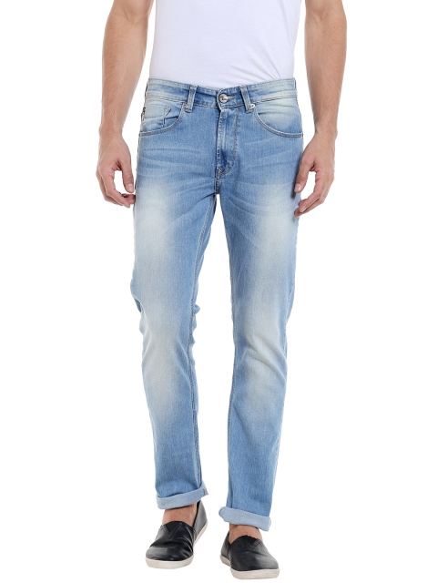 

SPYKAR Men Blue Tapered Fit Low-Rise Clean Look Jeans