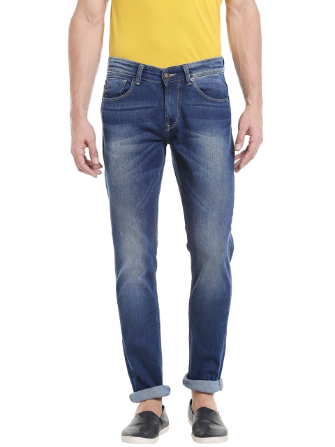 

SPYKAR Men Blue Skinny Fit Low-Rise Clean Look Jeans