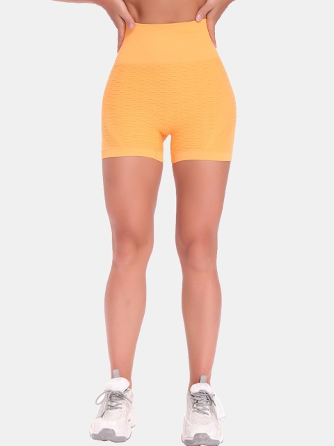 

URBANIC Women Yellow Sports Shorts