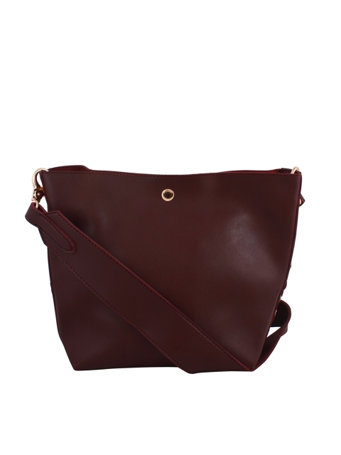 

20Dresses Maroon Solid Sling Bag