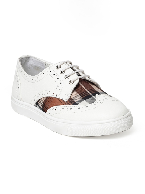 

Bruno Manetti Women White Brogues