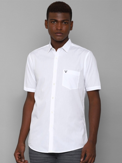 

Allen Solly Men White Casual Cotton Shirt