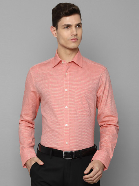 

Louis Philippe Men Pink Formal Shirt