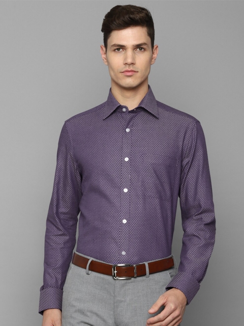

Louis Philippe Men Purple Formal Shirt