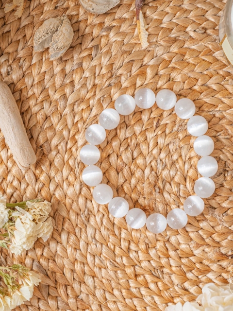 

Young & Forever Unisex White Brass Bracelet