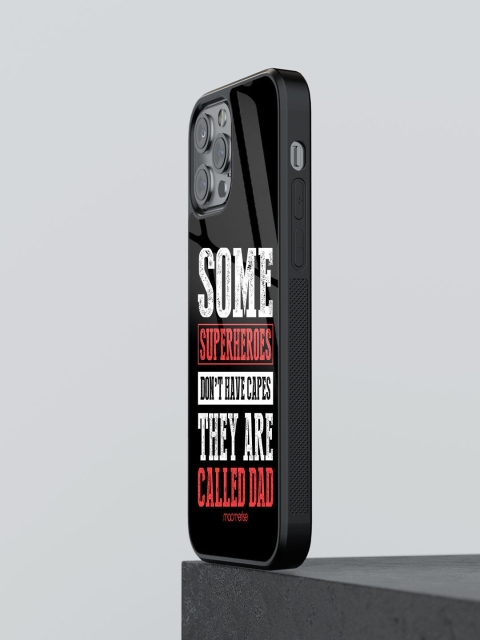 

macmerise Black & White Printed They Are Called Superhero iPhone 12 Pro Back Case