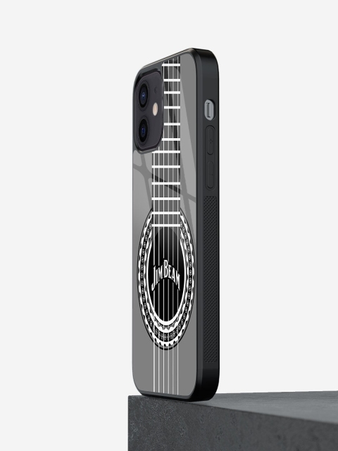 

macmerise Grey Printed iPhone 12 Mini Back Case