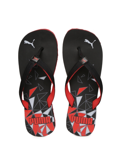 

PUMA Unisex Black Printed Tide Flip-Flops