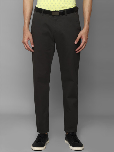 

Allen Solly Men Grey Slim Fit Trouser