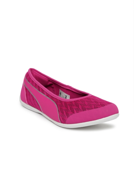 

Puma Women Magenta Modern Soleil MU IDP Flat Shoes, Pink