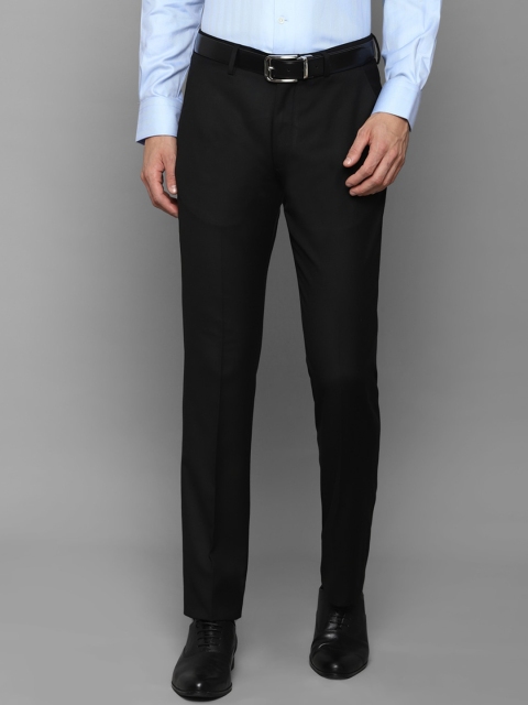 

Louis Philippe Men Black Formal Trousers