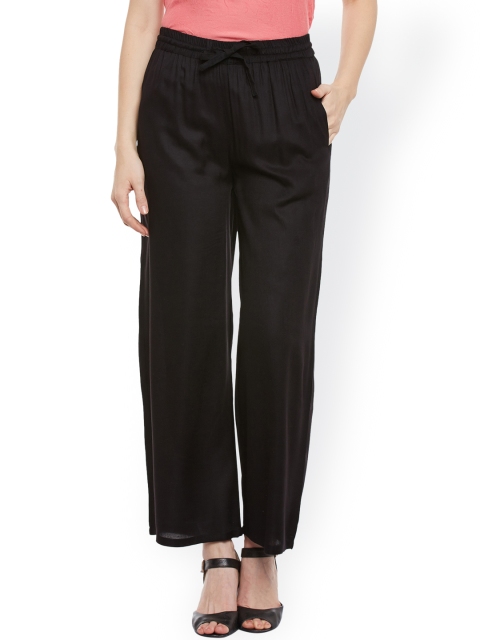 

Sringam Women Black Palazzos