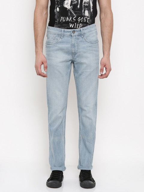 

U.S. Polo Assn. Denim Co. Men Blue Skinny Fit Mid-Rise Clean Look Jeans