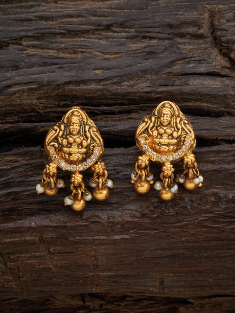 

Kushal's Fashion Jewellery White Classic Drop Earrings