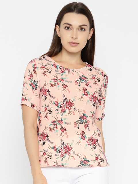 

HERE&NOW Women Pink Printed Top