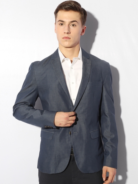 

V Dot by Van Heusen Navy Slim Fit Single-Breasted Formal Blazer, Navy blue