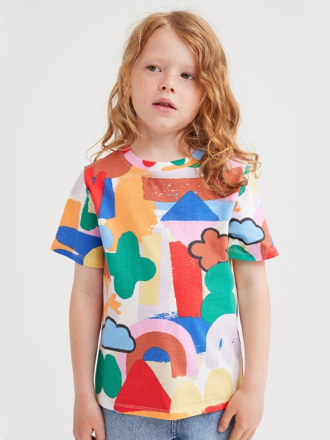 

H&M Boys Multicolored Printed T-shirt, Multi