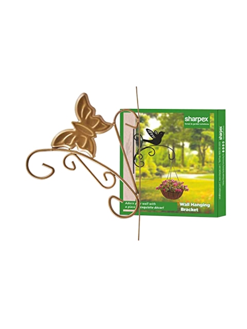 

Sharpex Gold-Coloured Solid Plant Hanger Brackets