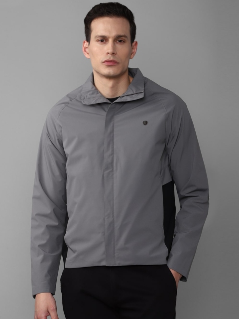 

Louis Philippe Men Grey Sporty Jacket