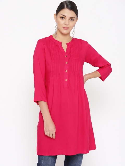 

AND Pink Solid Tunic