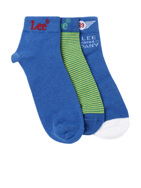 

Lee Men Set of 3 Socks, Blue