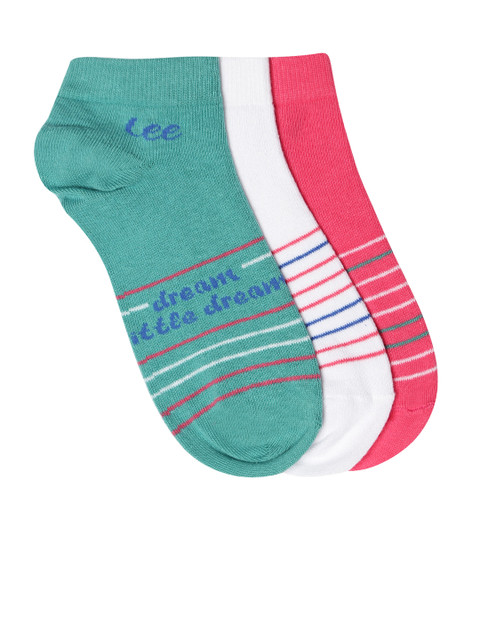 

Lee Women Set of 3 Socks, Teal
