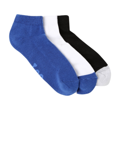 

Lee Men Set of 3 Ankle-Length Socks, Blue