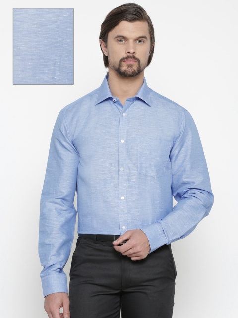 

Blackberrys Men Blue Smart Regular Fit Formal Shirt