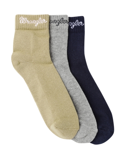 

Wrangler Men Set of 3 Socks, Khaki
