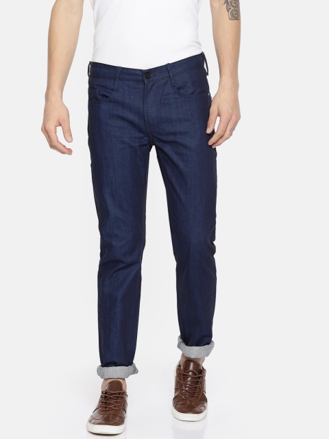 

Blackberrys Men Navy Slim Fit Mid-Rise Clean Look Jeans, Navy blue