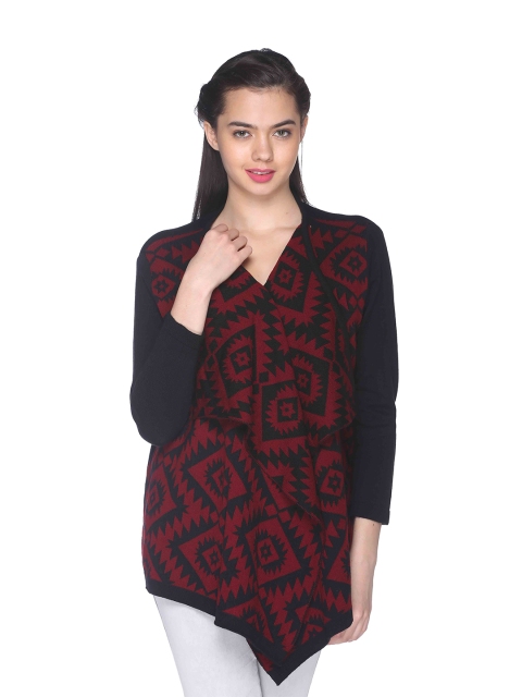 

Club York Women Black & Red Shrug