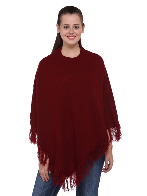 

Club York Women Maroon Poncho