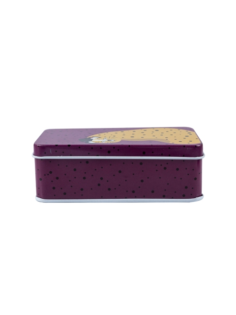 

MARKET99 Violet Printed Storage Box