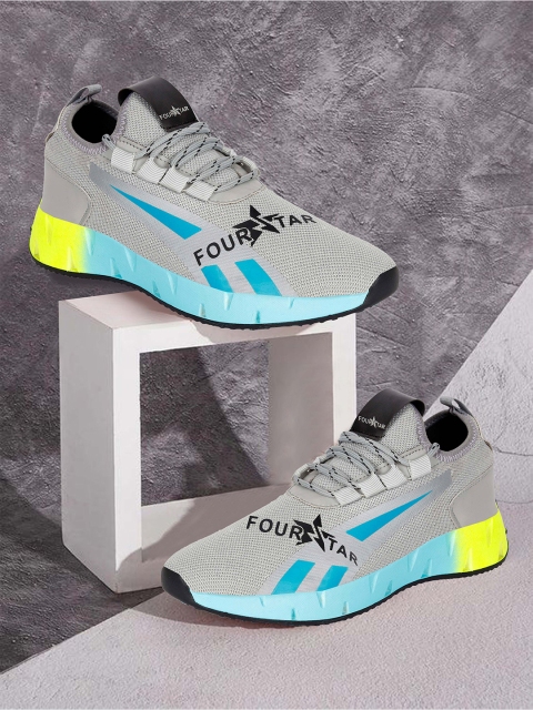 

FOUR STAR TRUCK SALES Men Grey Walking Non-Marking Shoes