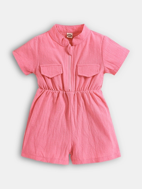 

Hopscotch Girls Pink Jumpsuit