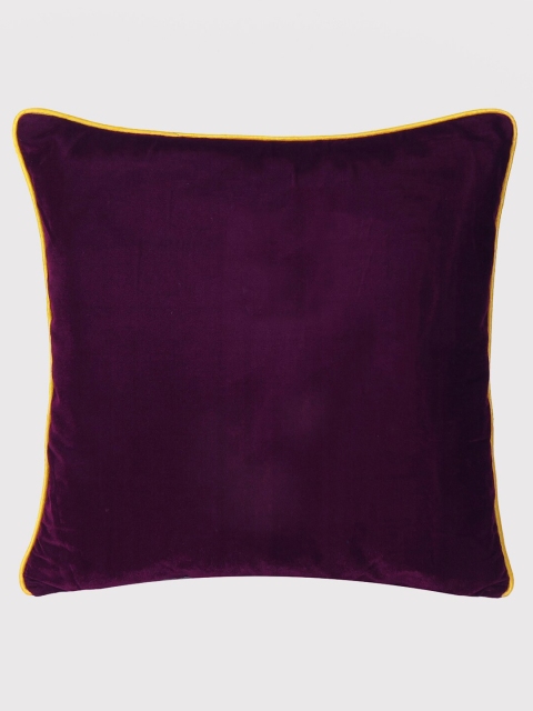 

OUSSUM Red & Yellow Velvet Square Cushion Covers