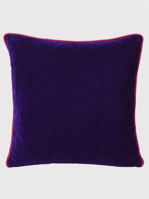 

OUSSUM Purple & Red Velvet Square Cushion Covers