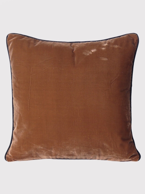 

OUSSUM Brown & Blue Velvet Square Cushion Covers