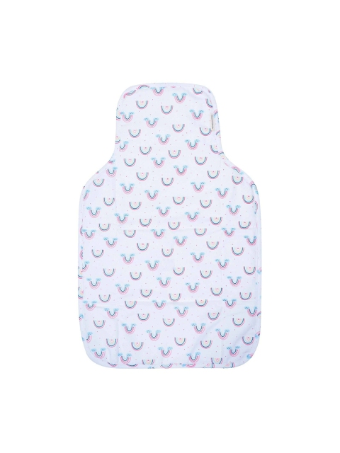 

haus & kinder Infant Kids Fantasy Rainbow Portable Diaper Changing Mat, Pink